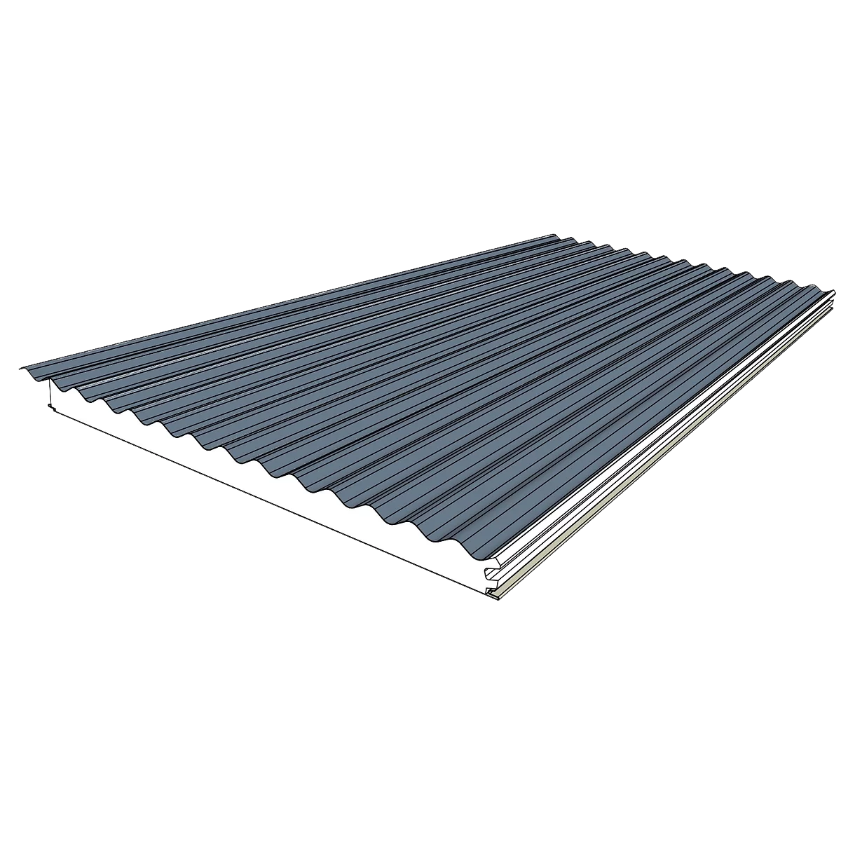 Insulated Orb Roof Panel