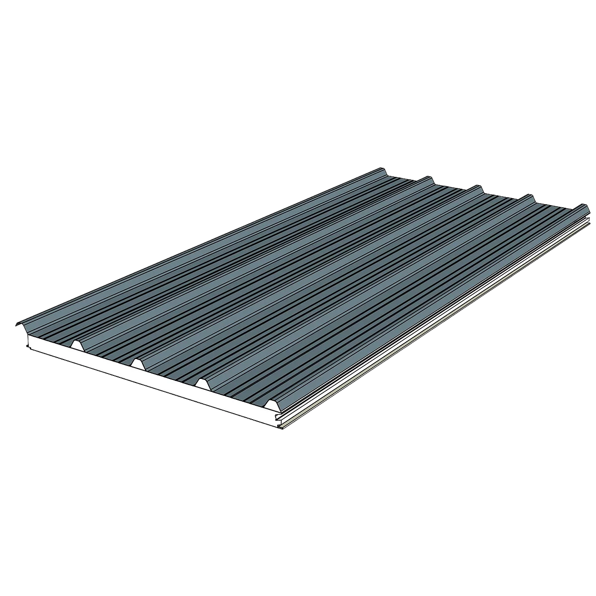 Insulated Trim Roof Panel