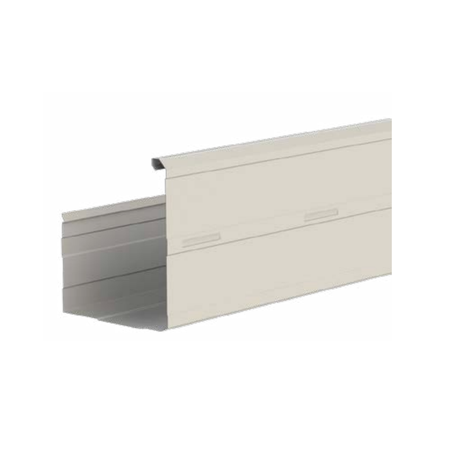 Square Gutter Steel Deep Profile High Capacity Roof Drainage
