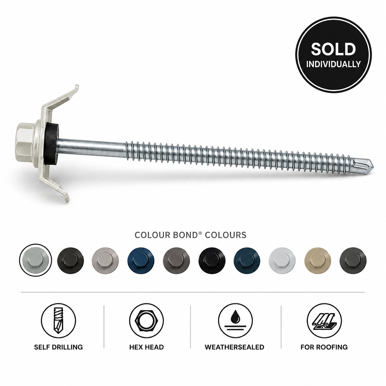 Roof Screws for Insulated Panels — Steel & Timber Fixings