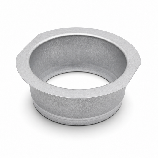 90mm Uni Dropper Galvanised Steel – Downpipe Outlet for Gutters